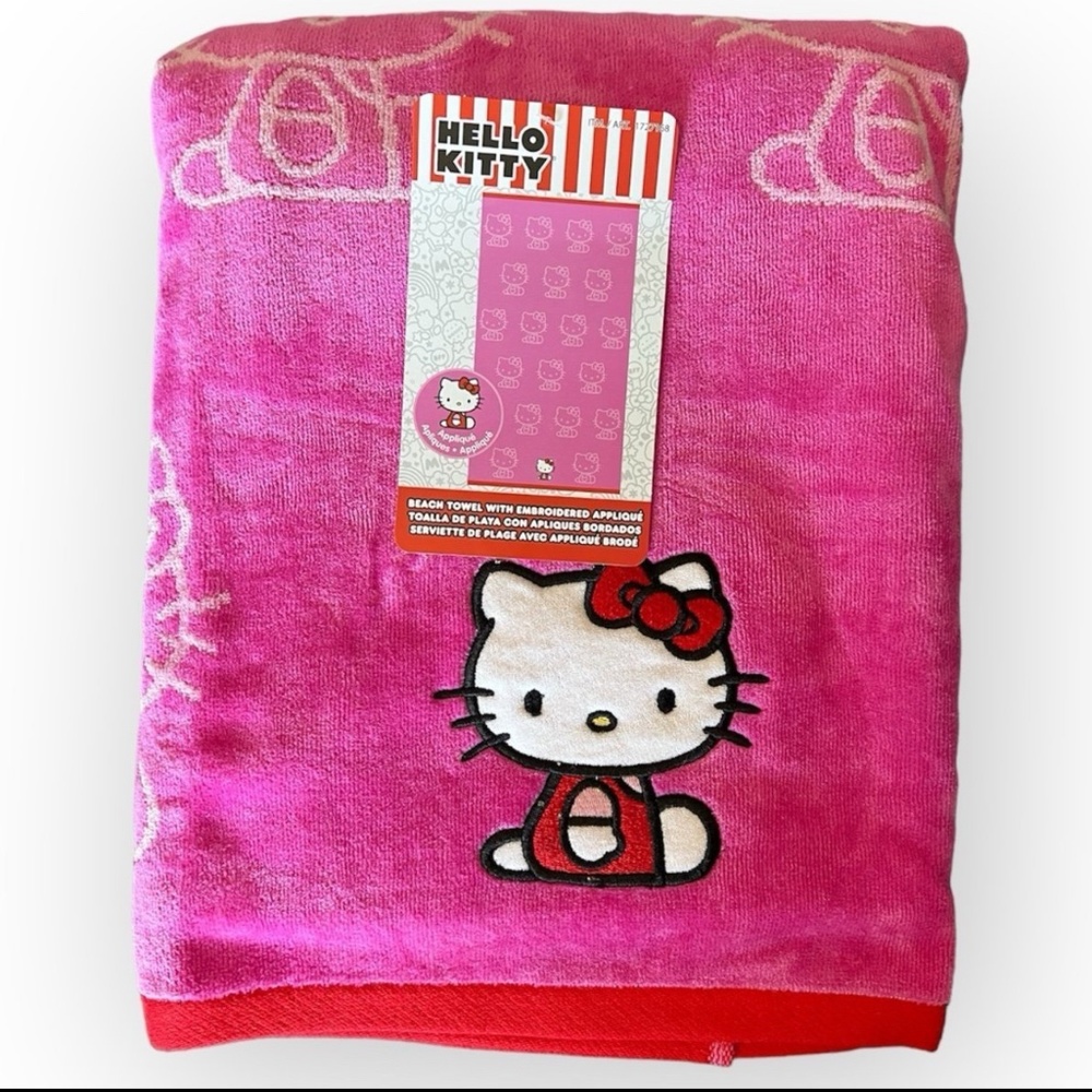 Hello Kitty Reversible Beach Towel